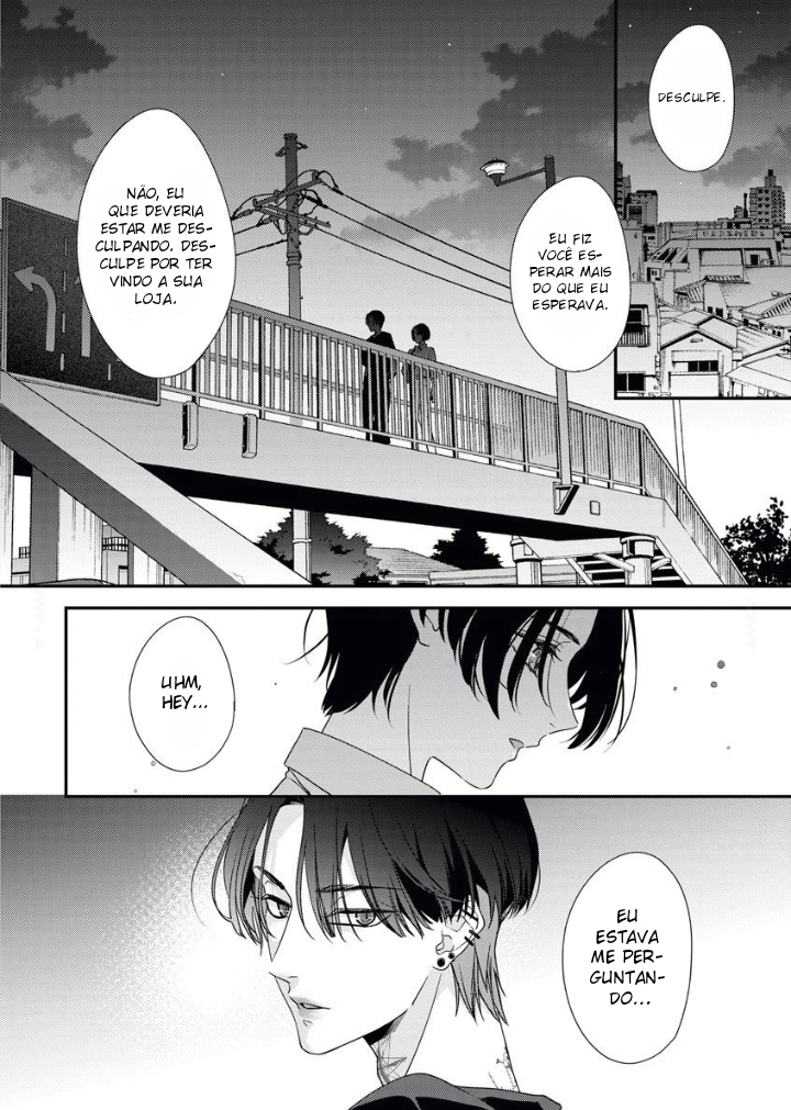 Sumi-iri Osananajimi no Sokubaku ga Tsurai - Capítulo Único - Yaoi Comics